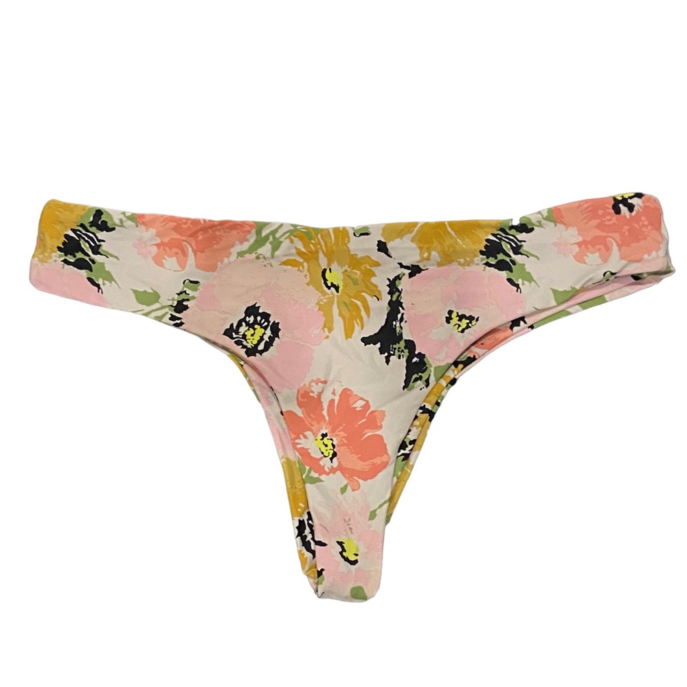 VOLCOM floral bikini bottom